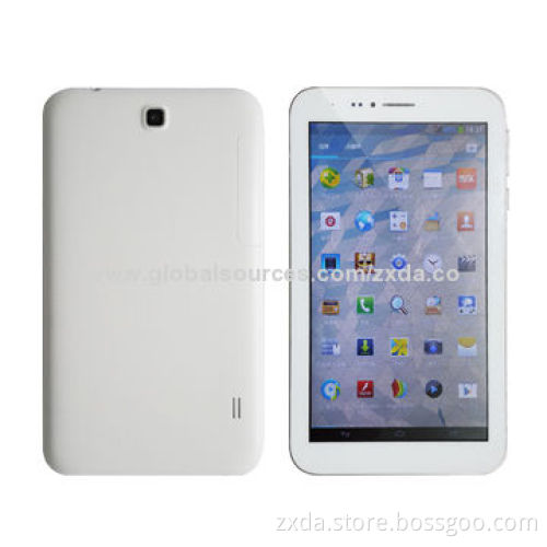7-inch Tablet PC, 2G/3G Phone Call MTK6572 Dual-core 512MB/4GB